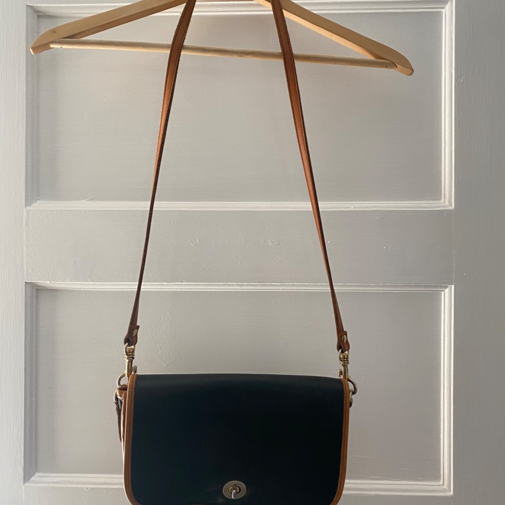 Genuine leather crossbody bag